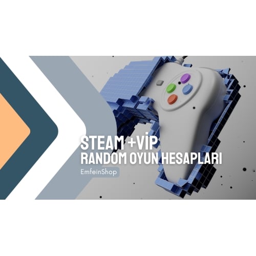  Steam +Vip Random Steam Hesapları